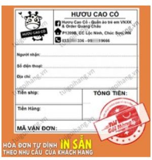 Hóa đơn in sẵn - Công Ty TNHH Thương Mại Và Sản Xuất TGH Việt Nam
